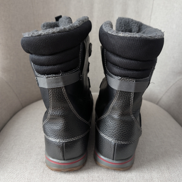 Men's Superfit Snow Boots Black/Gum Size 11 - Picture 5 of 6